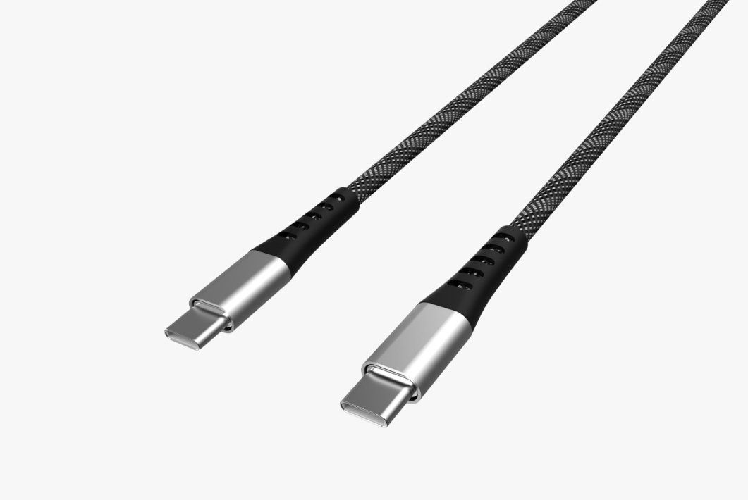 FASTBOND POWERBRAID BRAIDED CABLE TYPE C TO TYPE C 65 WATT CABLE - Image 2