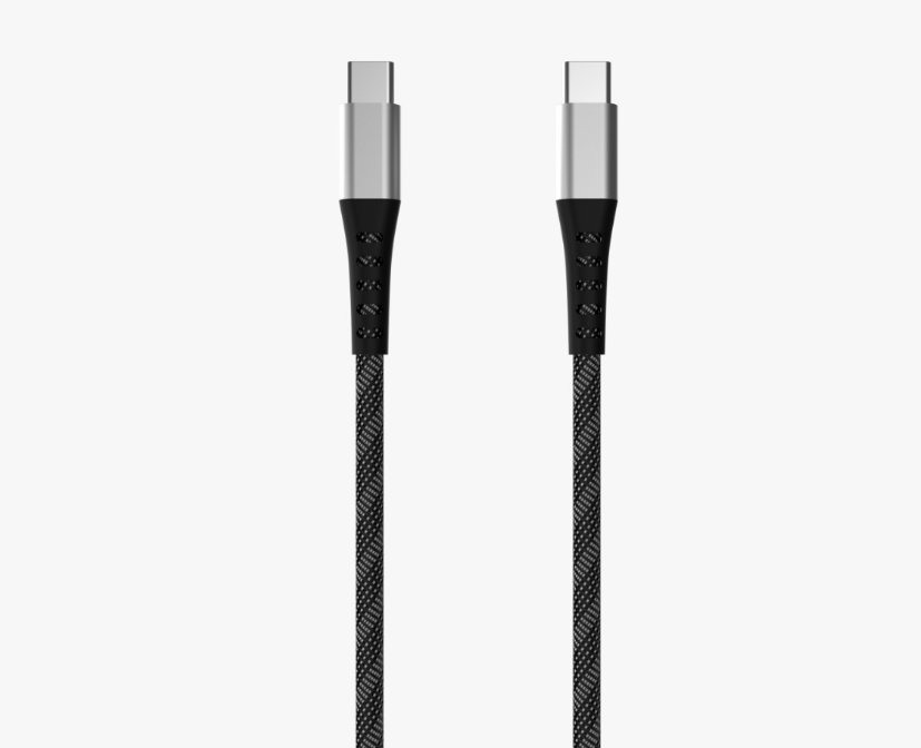 FASTBOND POWERBRAID BRAIDED CABLE TYPE C TO TYPE C 65 WATT CABLE - Image 3